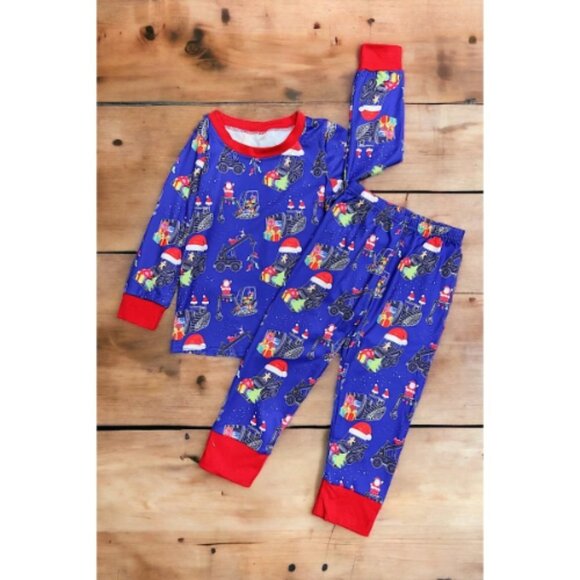 BOYS PAJAMAS SET Size 6 -12M - Picture 3 of 4